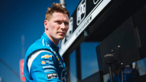 Newgarden and both of his Team Penske team-mates were knocked out in the first round of qualifying at The Thermal Club. Photo: IndyCar - Chris Owens