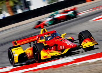 Palou was unstoppable once he fit the soft compound tires with 15 laps remaining. Photo: IndyCar - Paul Hurley