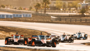 The Thermal Club put on a strategic show, but it was Palou that came out on top again. Photo: IndyCar - Joe Skibinski