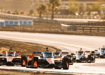 The Thermal Club put on a strategic show, but it was Palou that came out on top again. Photo: IndyCar - Joe Skibinski