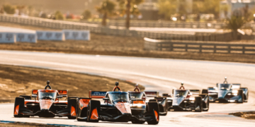The Thermal Club put on a strategic show, but it was Palou that came out on top again. Photo: IndyCar - Joe Skibinski