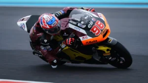Jake Dixon at the Austin Moto2 round