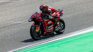Francesco Bagnaia at the Thai MotoGP round