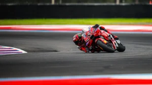 Francesco Bagnaia before the MotoGP round at Austin