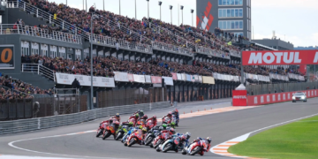 The MotoGP Grand Prix of Valencia in 2023