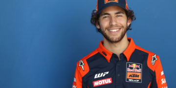 Enea Bastianini makes step forward ‘in all directions’ on KTM MotoGP bike