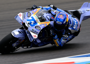 Alex Marquez at Argentine MotoGP practice