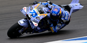 Alex Marquez at Argentine MotoGP practice
