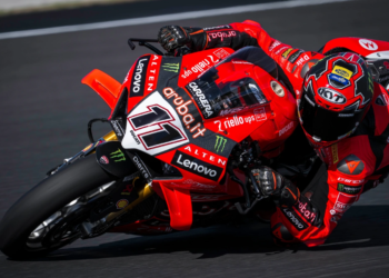 Nicolo Bulega was second at the Portimao WorldSBK test