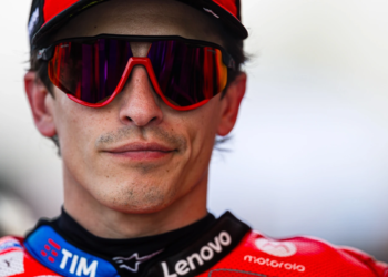 Marc Marquez at the Thai MotoGP race