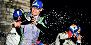 Laurin Heinrich won the 12 Hours of Sebring in AO Racing's #77 Porsche 911 GT3.R in the GTD Pro category