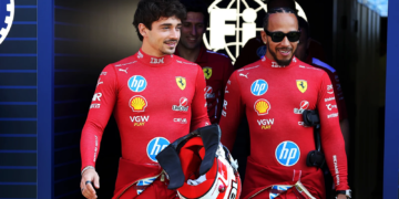 Charles Leclerc doesn't feel his status at Ferrari is threatened by Lewis Hamilton