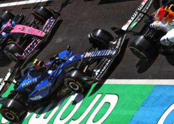 There was a single practice hour prior to competitive action at the 2025 Chinese GP