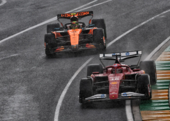 McLaren had a prominent advantage over Ferrari in Australia