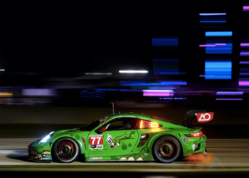 AO Racing won the 73rd 12 Hours of Sebring in the GTD Pro class