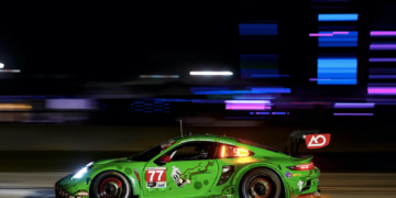 AO Racing won the 73rd 12 Hours of Sebring in the GTD Pro class