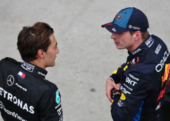 George Russell isn't concerned by Mercedes being interested in signing Max Verstappen