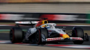 Isack Hadjar progressed into Q3 at the Chinese GP