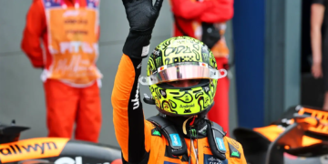 Lando Norris took pole position for McLaren in Australia