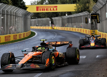 Max Verstappen said it's 'impossible' to compare McLaren's advantage to the one Red Bull had in 2023