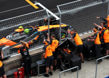 Lando Norris has revealed he was fortunate to finish the Chinese GP with a brake problem