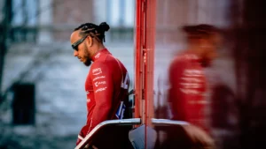 Lewis Hamilton has enjoyed being thrown in at the deep end at Ferrari