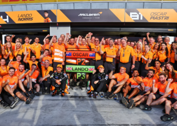 McLaren is undecided about whether it will celebrate non-winning podiums in the 2025 F1 season