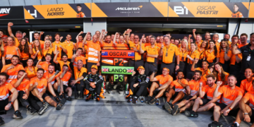 McLaren is undecided about whether it will celebrate non-winning podiums in the 2025 F1 season