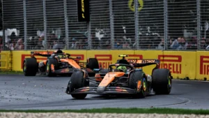 McLaren used a team order during the Australian GP