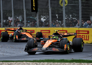 McLaren used a team order during the Australian GP
