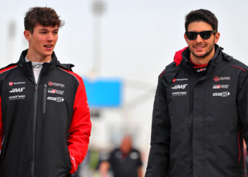 Haas is excited by the example Esteban Ocon is setting for Oliver Bearman