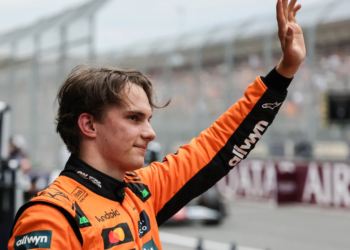 Oscar Piastri was not disappointed to miss out on pole position in Australia to McLaren team-mate Lando Norris