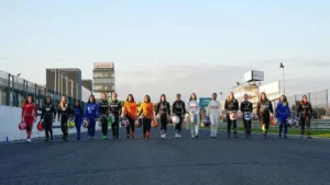 Formula E women's test 2024