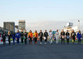 Formula E women's test 2024