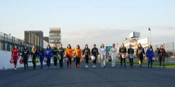 Formula E women's test 2024