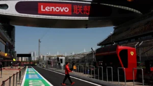 Circuit atmosphere - pit lane. 18.04.2024. Formula 1 World Championship, Rd 5, Chinese Grand Prix, Shanghai, China, Preparation Day