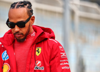 Lewis Hamilton (GBR) Ferrari. 26.02.2025. Formula 1 Testing, Sakhir, Bahrain, Day One