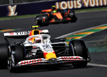 Yuki Tsunoda says he received a ‘bit of luck’ after Lando Norris helped him to qualify in fifth place for the Australian Grand Prix with a tow in qualifying