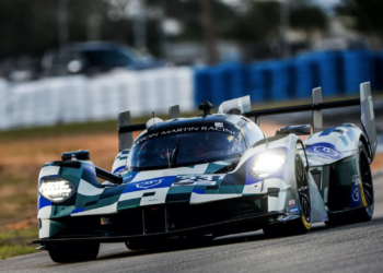 The Aston Martin Valkyrie will make its North American racing debut at the Sebring International Raceway