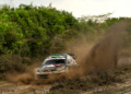 Elfyn Evans weathers the storm