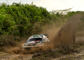 Elfyn Evans weathers the storm