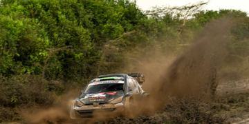 Elfyn Evans weathers the storm