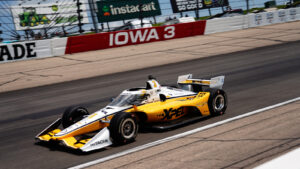 McLaughlin won one of the two races during the 2024 double-header. Photo: Kevin Dejewski