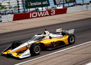 McLaughlin won one of the two races during the 2024 double-header. Photo: Kevin Dejewski