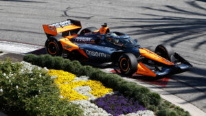 Siegel was impressive in Saturday morning's practice run. Photo: IndyCar - Chris Jones