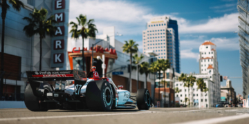 Kirkwood was on rails and led an Andretti contingent in qualifying. Photo: IndyCar - Joe Skibinski