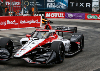 Kirkwood won from pole as he continues to show how good he is on street courses. Photo: IndyCar - Chris Jones