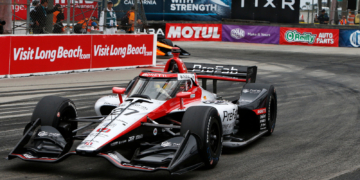 Kirkwood won from pole as he continues to show how good he is on street courses. Photo: IndyCar - Chris Jones