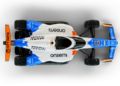 All three cars will feature the same pattern, with different colors highlighting the front and rear of the chassis. Image: Arrow McLaren