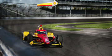 Palou felt good while circulating at over 223 MPH. Photo: IndyCar - James Black